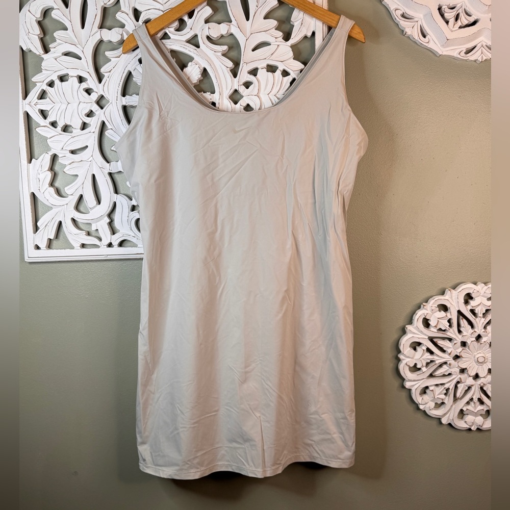 Nike Light Dove Gray Athletic Dress with Under Shorts XL FLAW Tennis